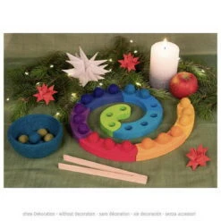 Farbsortierspiel Und Adventsspirale (goki Evolution 58354) -SPIELWAREN Verkaufsgeschäft 58354 farb adventsspirale