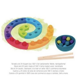 Farbsortierspiel Und Adventsspirale (goki Evolution 58354) -SPIELWAREN Verkaufsgeschäft 58354 farbsortier adventsspirale