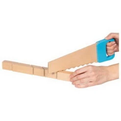 Säge Und Holzbausteine Mit Klettverbindung (goki 58377) -SPIELWAREN Verkaufsgeschäft 58377 saege holzbausteine klett