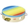 Tamburin Mit Schellen Regenbogen (goki 61920) -SPIELWAREN Verkaufsgeschäft 61920 tamburin