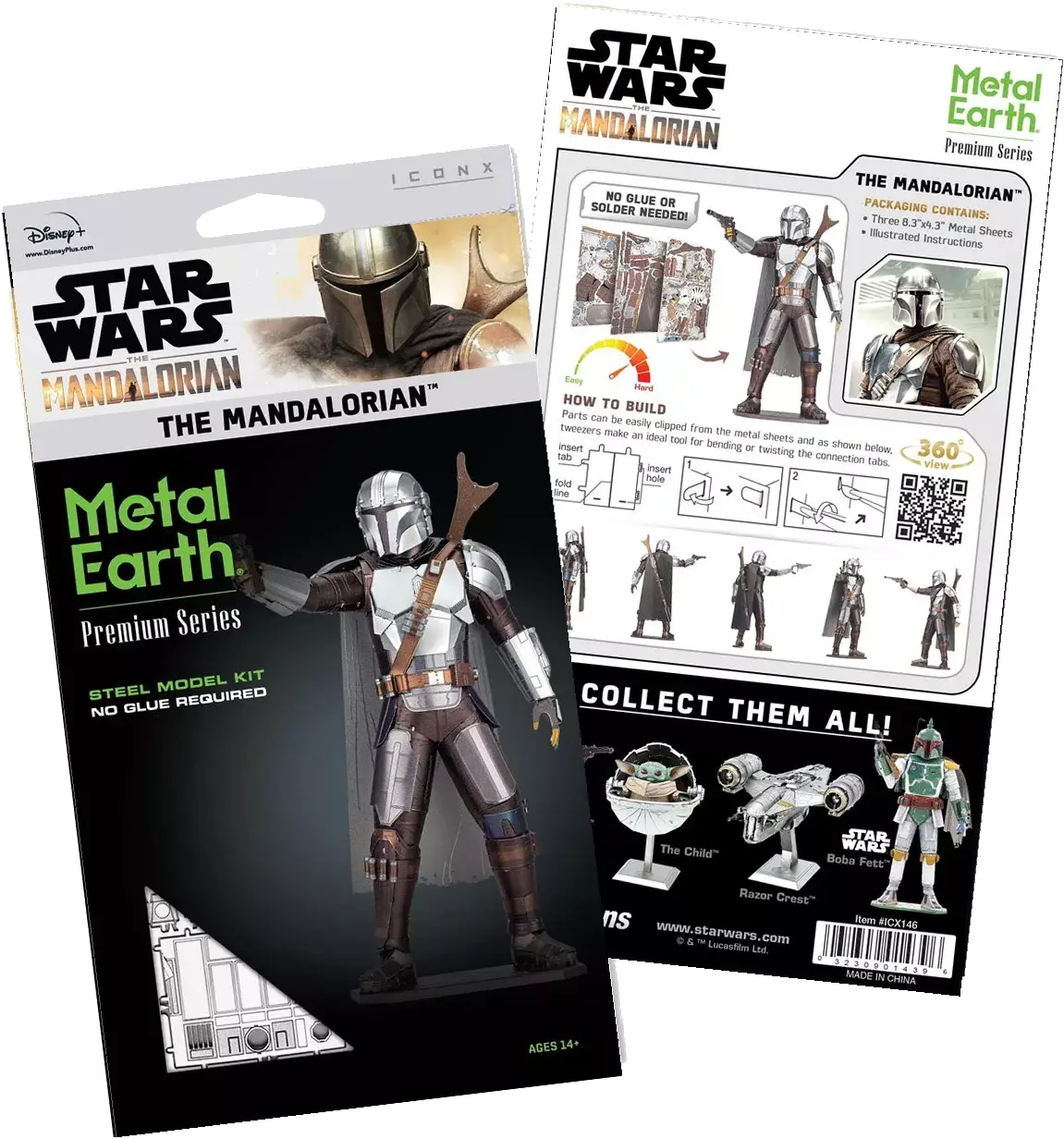 Metal Earth - STAR WARS Mandalorian - Der Mandalorianer - Premium Series 4 Metal Earth - STAR WARS Mandalorian - Der Mandalorianer - Premium Series – Bild 2