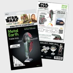 Metal Earth - STAR WARS Boba Fetts Starfighter - Premium Series -SPIELWAREN Verkaufsgeschäft Metal Earth Boba Fett Starfighter Premium Series p1