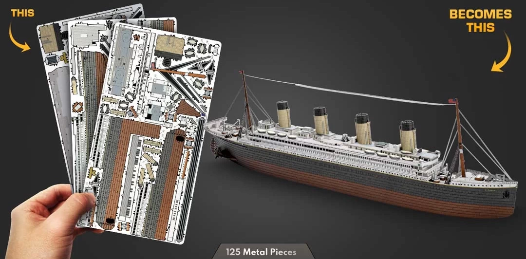 Metal Earth - Titanic - Premium Series 4 Metal Earth - Titanic - Premium Series – Bild 2