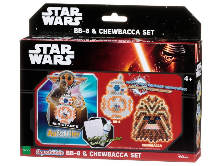 Aquabeads Star Wars BB-8 & Chewbacca Figurenset (30149) 4 Aquabeads Star Wars BB-8 & Chewbacca Figurenset (30149) – Bild 2