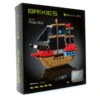 BRIXIES - Piratenschiff (200.186) -SPIELWAREN Verkaufsgeschäft brixies piratenschiff 200186