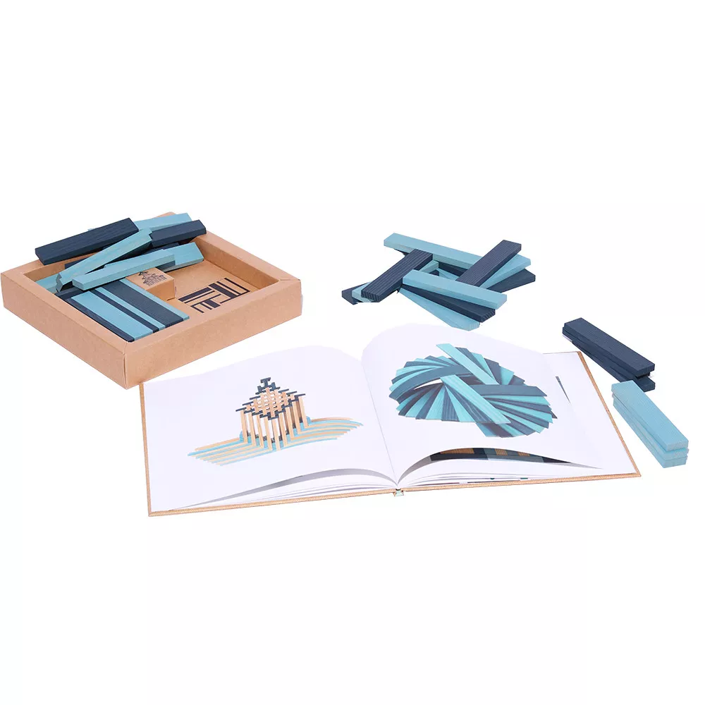 Kapla Farben Set Hellblau Und Dunkelblau Und Buch 21 3 Kapla Farben Set Hellblau Und Dunkelblau Und Buch 21