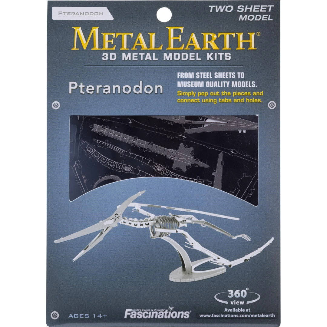 Metal Earth - Pteranodon Skelett 4 Metal Earth - Pteranodon Skelett – Bild 2