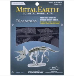 Metal Earth - Triceratops Skelett -SPIELWAREN Verkaufsgeschäft dinosaurier triceratops metal earth mms101