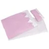 Puppen Bettzeug Rosa Streifen (goki 51589) -SPIELWAREN Verkaufsgeschäft goki 51589 puppenbettzeug rosa