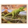 Einlegepuzzle Dino T-Rex 96 Teile (goki 57389) -SPIELWAREN Verkaufsgeschäft goki 57389 puzzle t rex