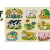 Soundpuzzle Bauernhof (goki) -SPIELWAREN Verkaufsgeschäft goki 57895 soundpuzzle bauernhof