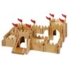 Holztiger Ritterburg Aus Holz -SPIELWAREN Verkaufsgeschäft goki 80347 ritterburg