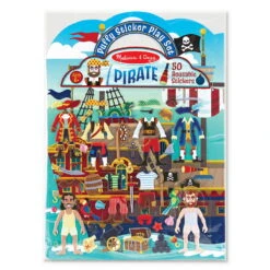 Melissa & Doug Sticker Spielset Piraten -SPIELWAREN Verkaufsgeschäft melissa 19102 sticker piraten