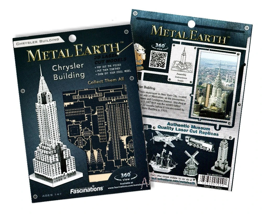 Metal Earth - Chrysler Building 3 Metal Earth - Chrysler Building