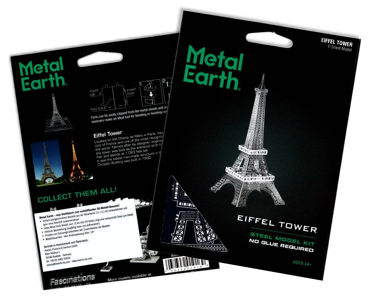 Metal Earth - Eiffelturm 4 Metal Earth - Eiffelturm – Bild 2