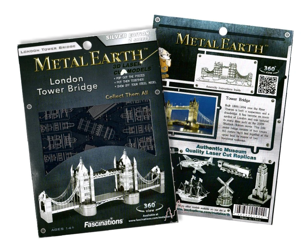 Metal Earth - London Tower Bridge 3 Metal Earth - London Tower Bridge