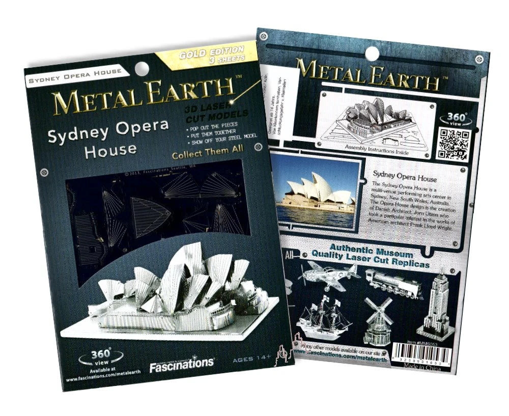 Metal Earth - Sydney Opera House 4 Metal Earth - Sydney Opera House – Bild 2