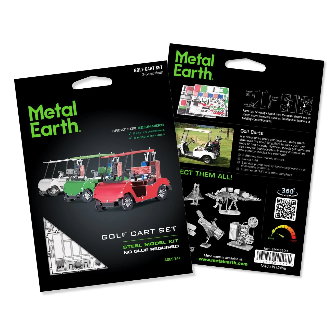 Metal Earth - Golf Cart Set 4 Metal Earth - Golf Cart Set – Bild 2