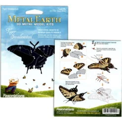Metal Earth - Schmetterling Tigerschwalbenschwanz - Tiger Swallowtail -SPIELWAREN Verkaufsgeschäft metal earth butterfly tiger swallowtail 125