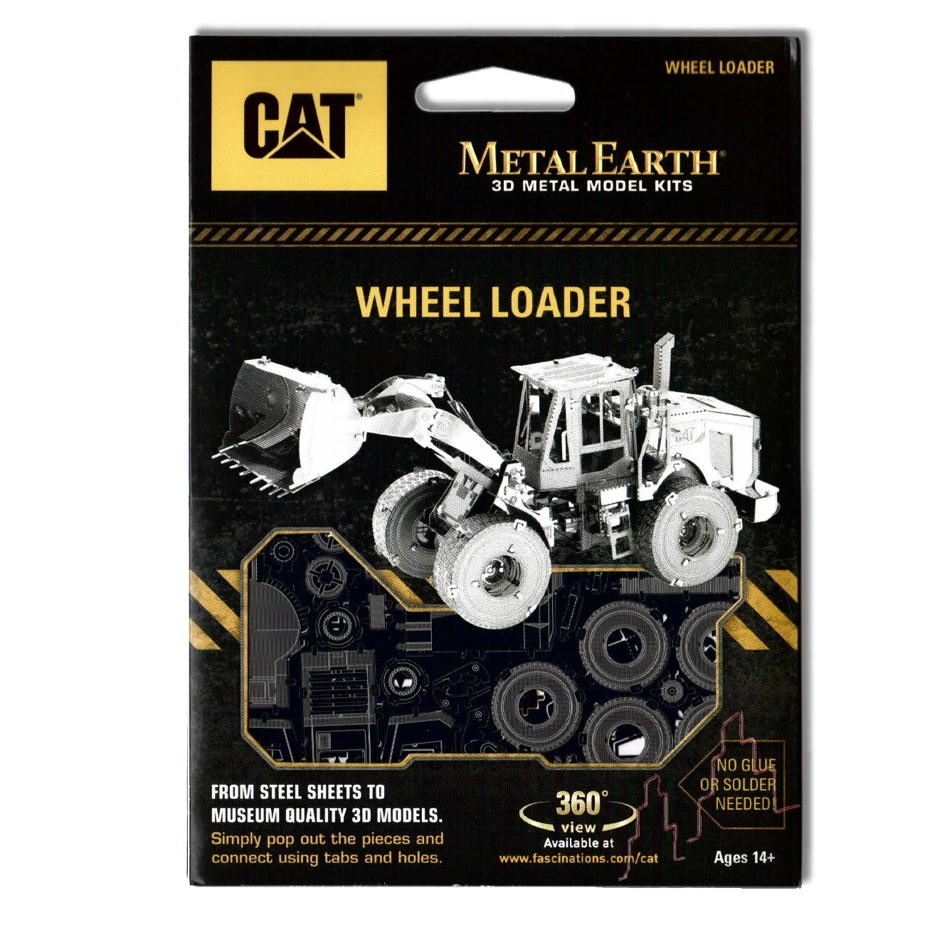 Metal Earth - CAT Radlader - Wheel Loader 4 Metal Earth - CAT Radlader - Wheel Loader – Bild 2