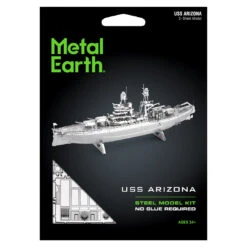 Metal Earth - USS Arizona (#MMS097) -SPIELWAREN Verkaufsgeschäft metal earth uss arizona s097