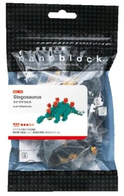 Nanoblock - Stegosaurus (14673) -SPIELWAREN Verkaufsgeschäft nanoblock 14673 stegosaurus2