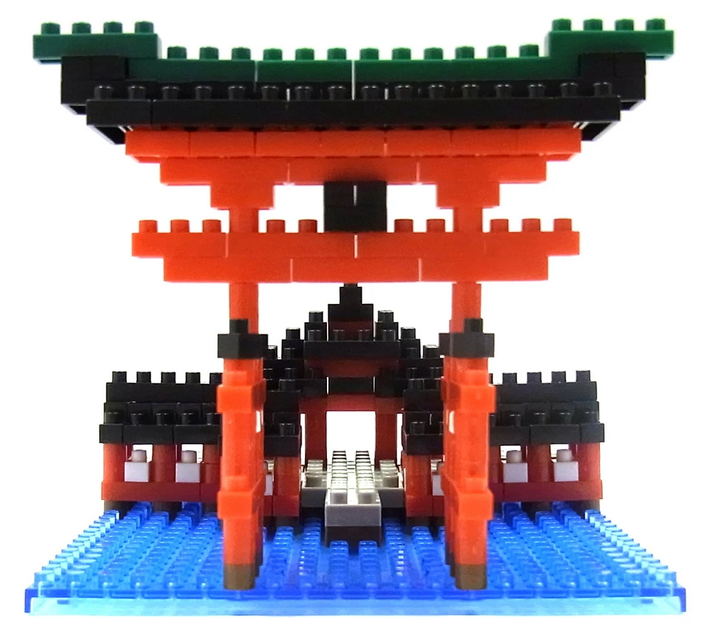 Nanoblock - Tor Des Itsukushima Schrein (14095) 5 Nanoblock - Tor Des Itsukushima Schrein (14095) – Bild 3