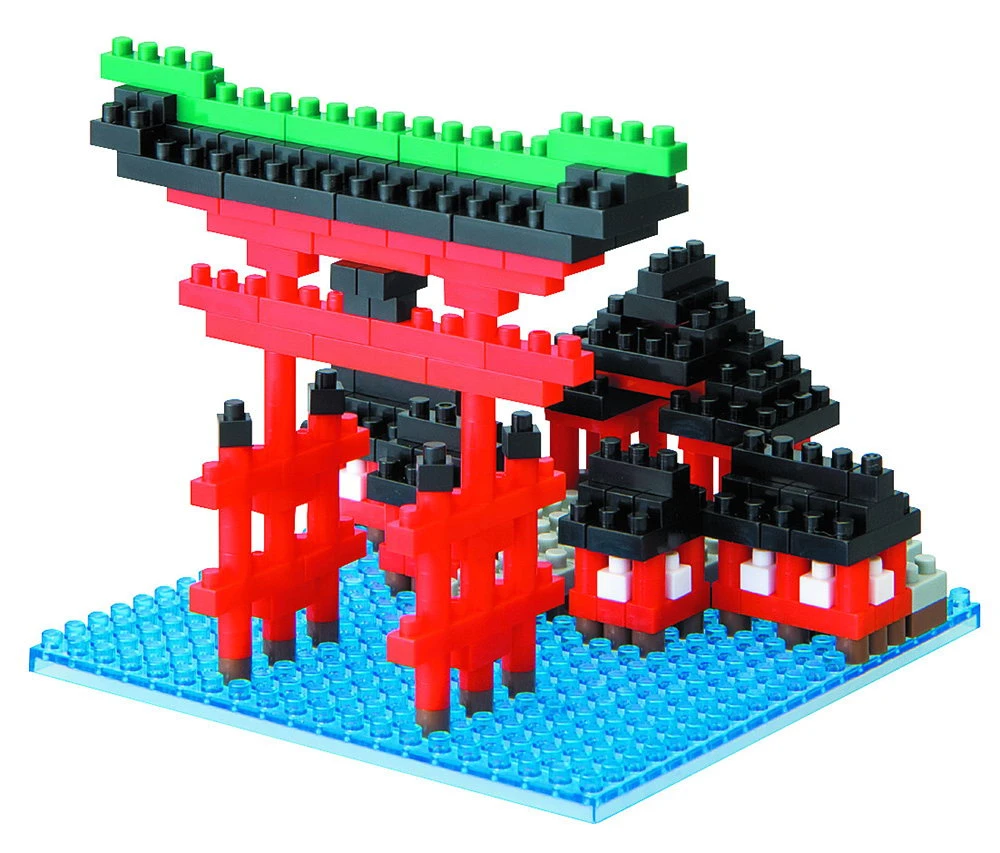 Nanoblock - Tor Des Itsukushima Schrein (14095) 3 Nanoblock - Tor Des Itsukushima Schrein (14095)