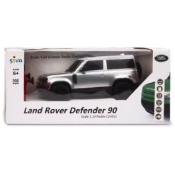 Siva - Land Rover Defender 1:24 2.4 GHz RTR Silber (51055) -SPIELWAREN Verkaufsgeschäft rc land rover defender silber