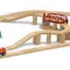 Melissa & Doug Holzeisenbahn Schwenkbrücke Set -SPIELWAREN Verkaufsgeschäft schwenkbruecke set melissa 10704