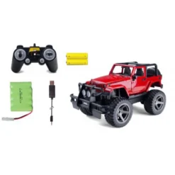 Siva - JEEP WRANGLER 1:14 2.4 GHz RTR Rot (50540) -SPIELWAREN Verkaufsgeschäft siva 50540 jeep wrangler rc rot