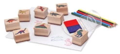 Melissa & Doug Stempelset Dinosaurier 5 Melissa & Doug Stempelset Dinosaurier -SPIELWAREN Verkaufsgeschäft stempel dinos melissa 11633