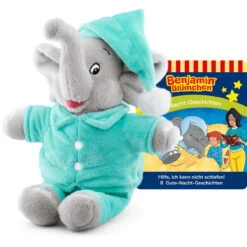 Tonies - Benjamin Blümchen Plüsch - Gute Nacht Geschichten - Hörspiel -SPIELWAREN Verkaufsgeschäft tonies benjamin pluesch