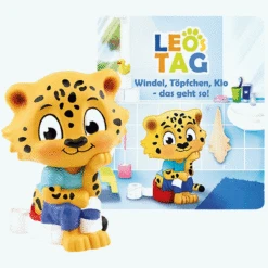 Tonies - Leos Tag - Windel Töpfchen Klo - Das Geht So - Hörspielmit Liedern -SPIELWAREN Verkaufsgeschäft tonies leos tag windel