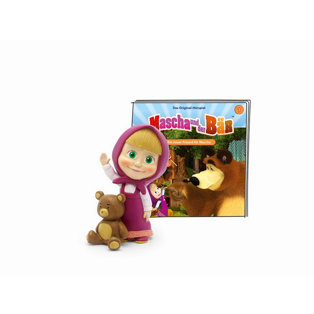 Tonies - Mascha Und Der Bär - Ein Neuer Freund Für Mascha - Hörspiel 4 Tonies - Mascha Und Der Bär - Ein Neuer Freund Für Mascha - Hörspiel – Bild 2