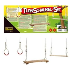 Turnschaukel Set Trapez Ringe