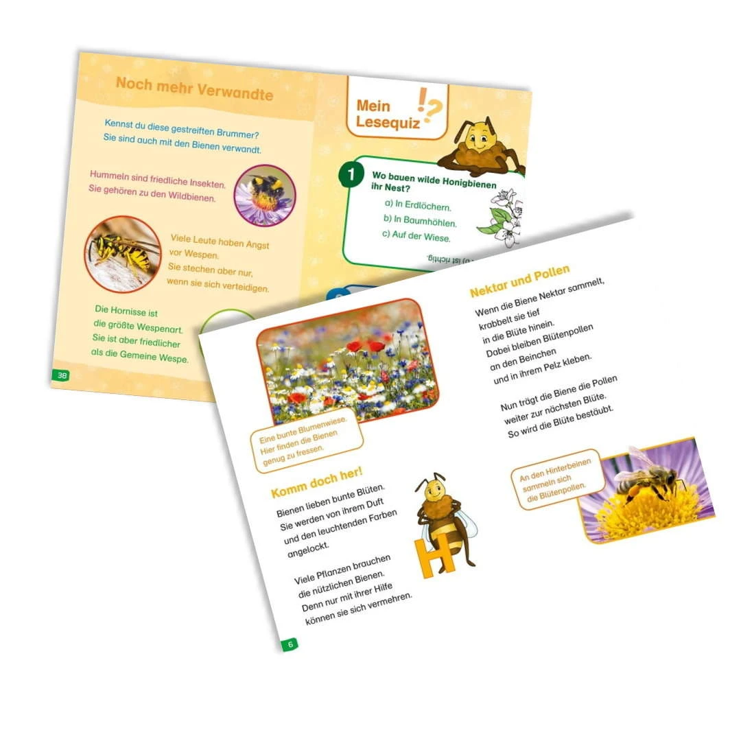 WAS IST WAS Erstes Lesen Easy - Wie Lebt Die Honigbiene 3 WAS IST WAS Erstes Lesen Easy - Wie Lebt Die Honigbiene